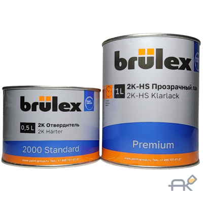 Лак BRULEX HS 2+1 1л